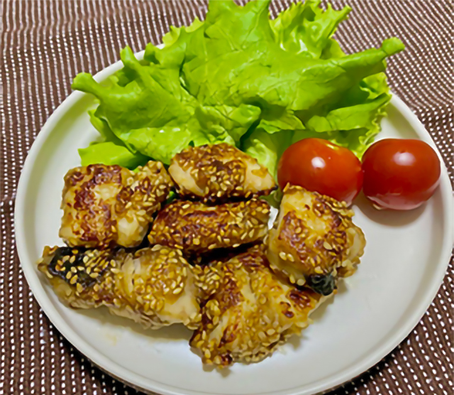 鰆のゴマ焼き